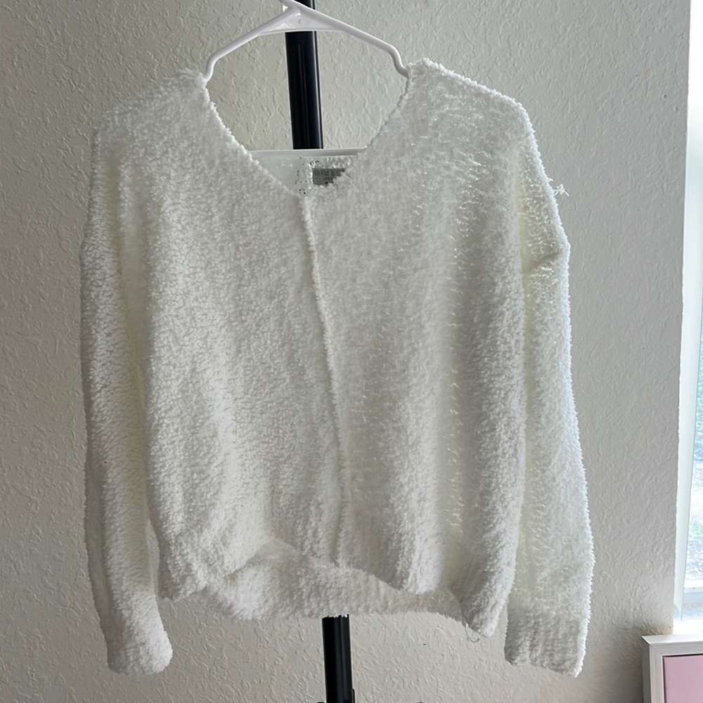 Womens White Sweater
